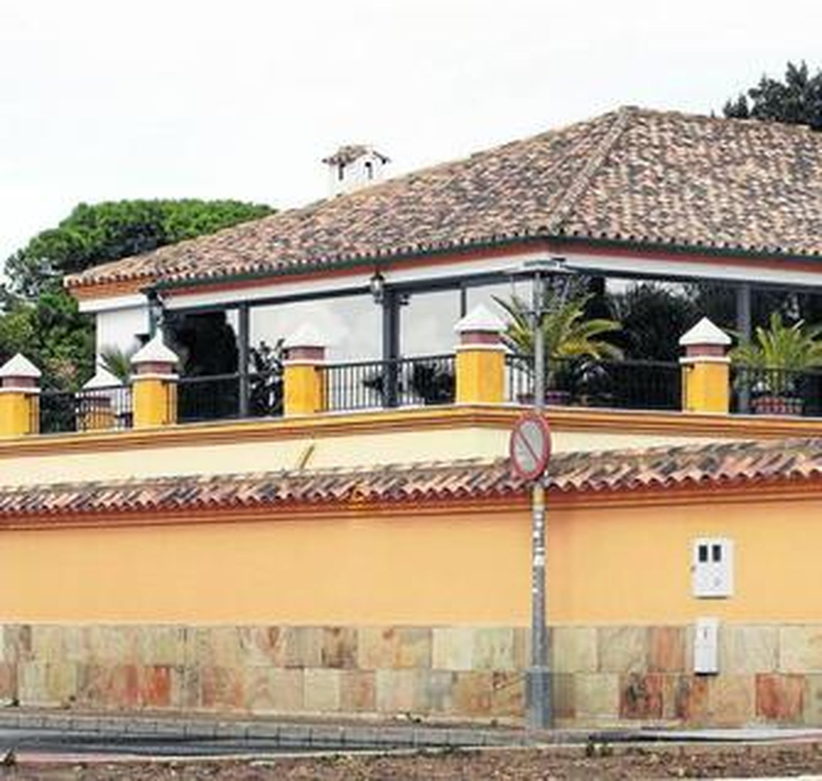 Mansión del patriarca, en Valdelagrana, en El Puerto.