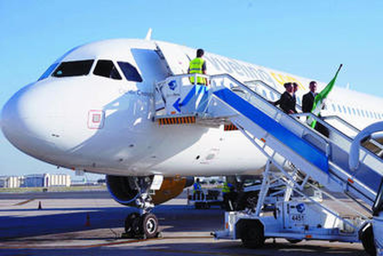 Un avión de Vueling.