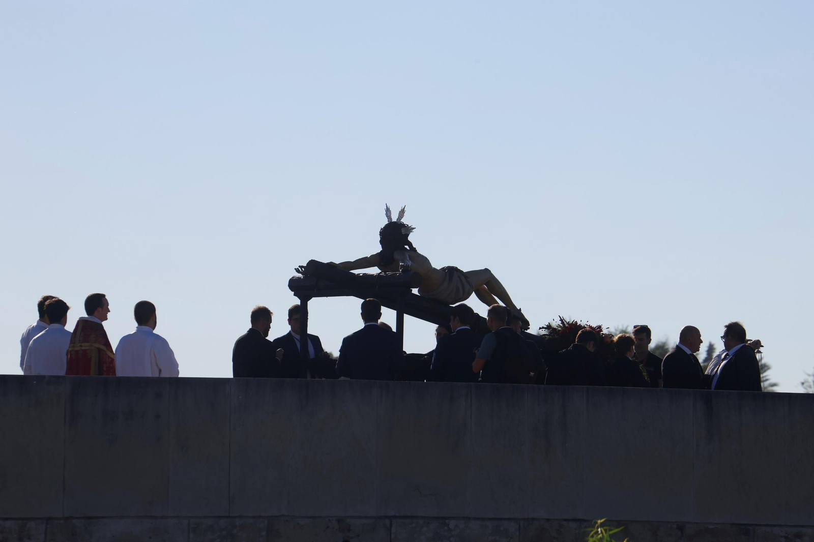 Santísimo Cristo de la Caridad de Pozoblanco, en el Magno Vía Crucis de Córdoba