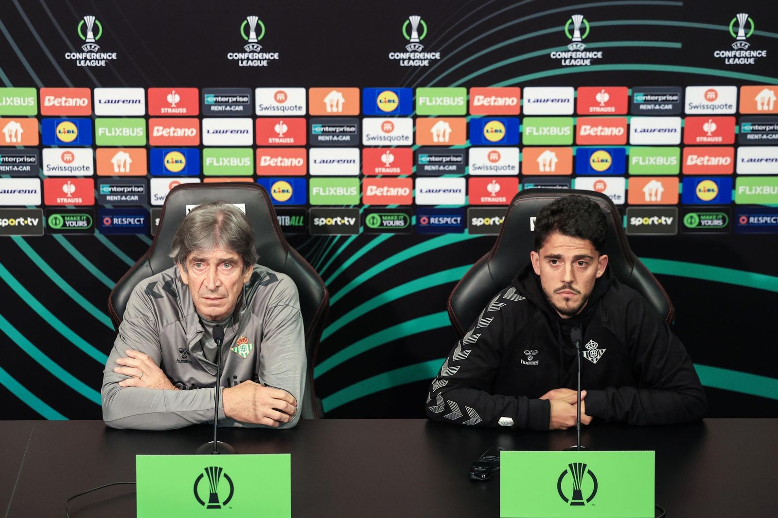 Las fotos del Betis en Guimaraes