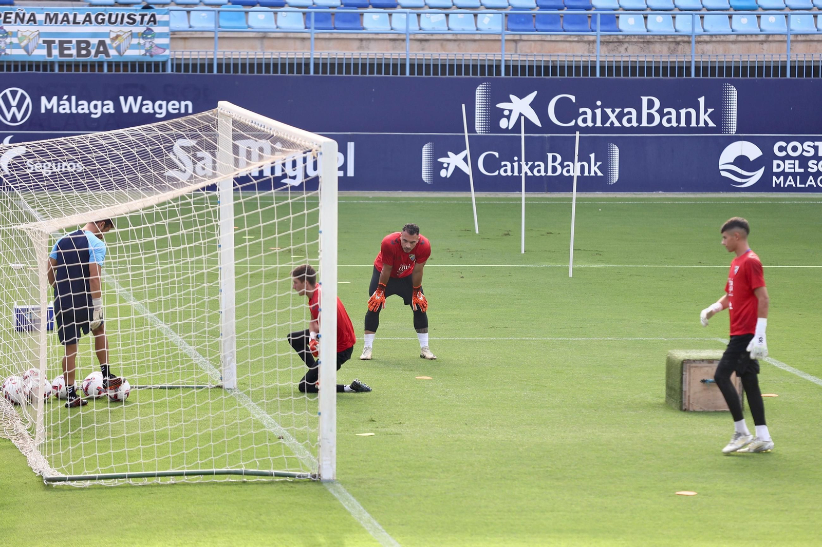 Las fotos de Yanis Rahmani con el Málaga CF