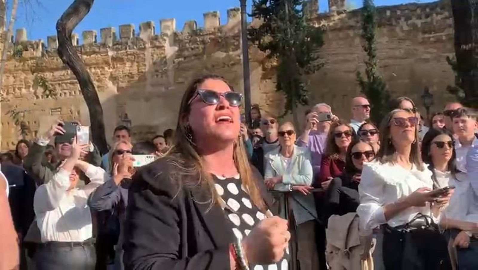 Saeta al Señor del Consuelo en calle Ancha.