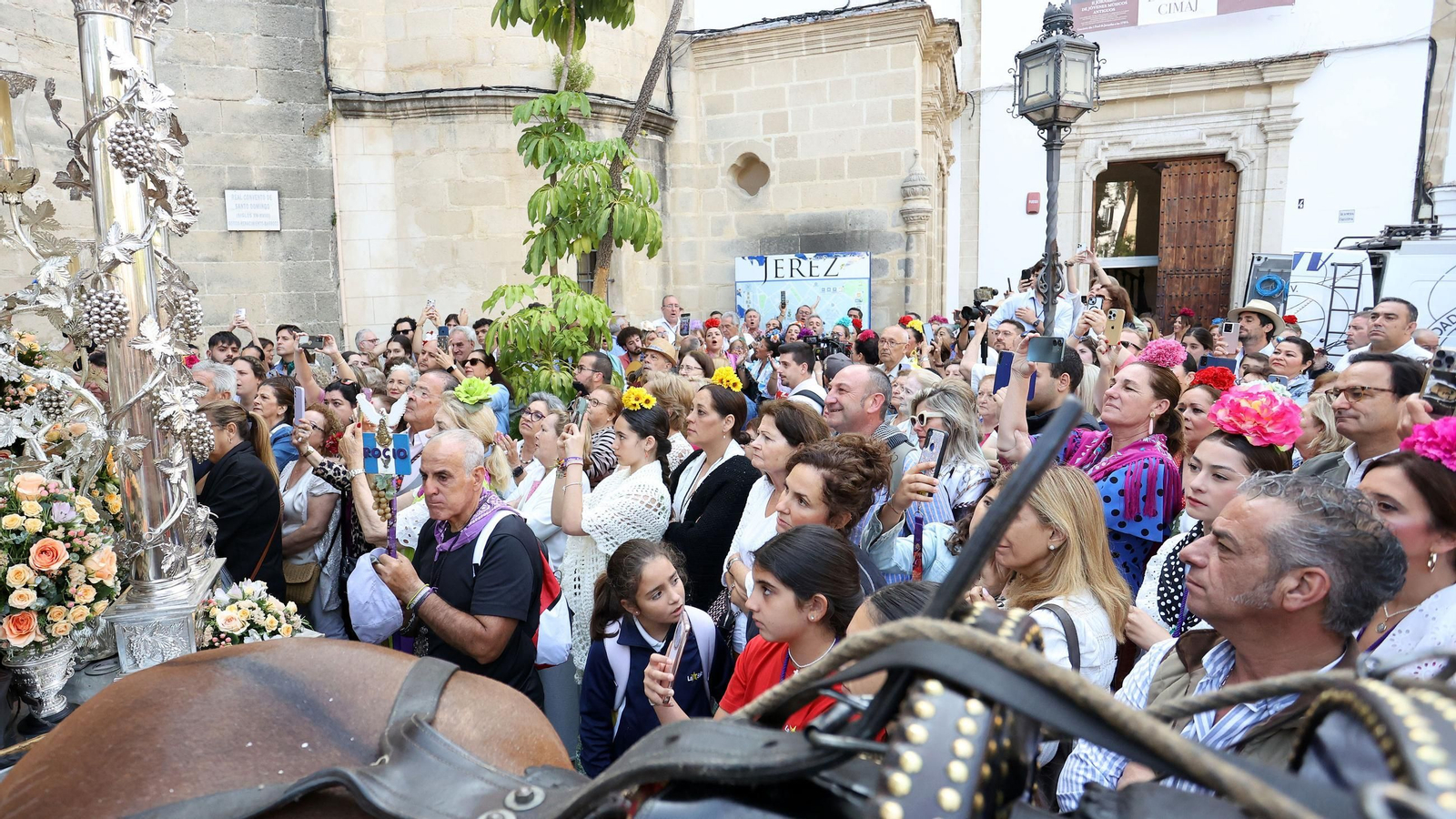 Así fue la salida de la Hdad del Rocío de Jerez
