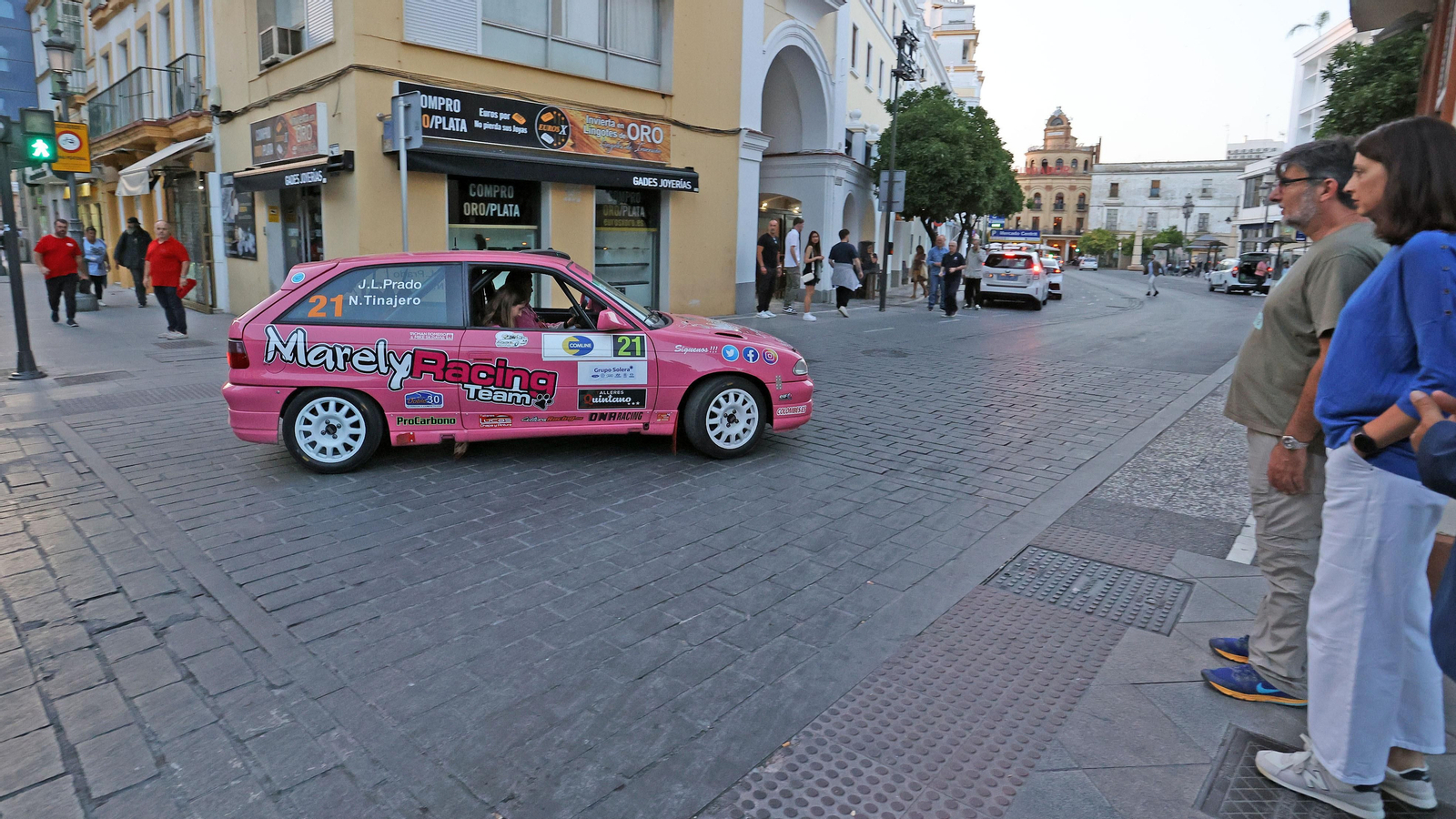 Salida del Rally Ciudad de Jerez 2024
