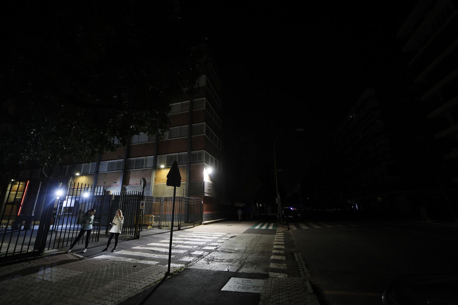 Imágenes del apagón en Sevilla