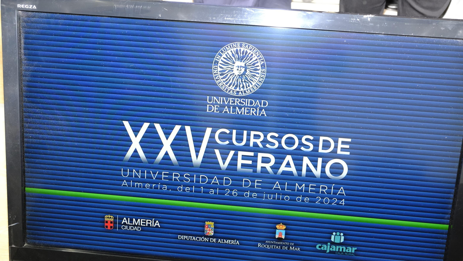 Imágenes de la presentación de los XXV Cursos de Verano de la UAL