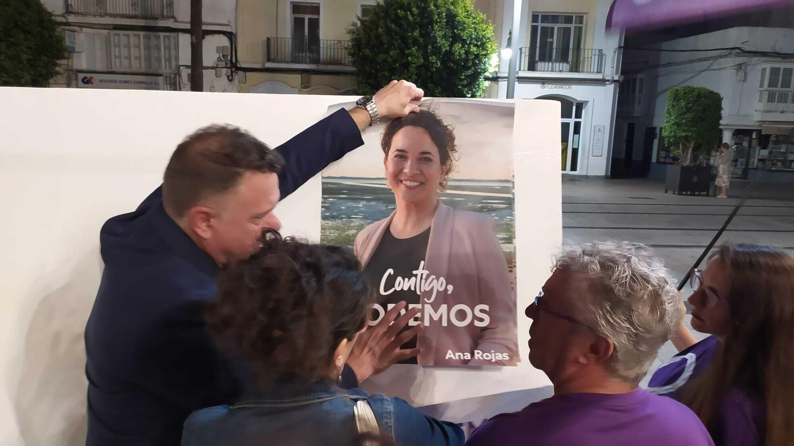 Las imágenes del comienzo de la campaña en San Fernando