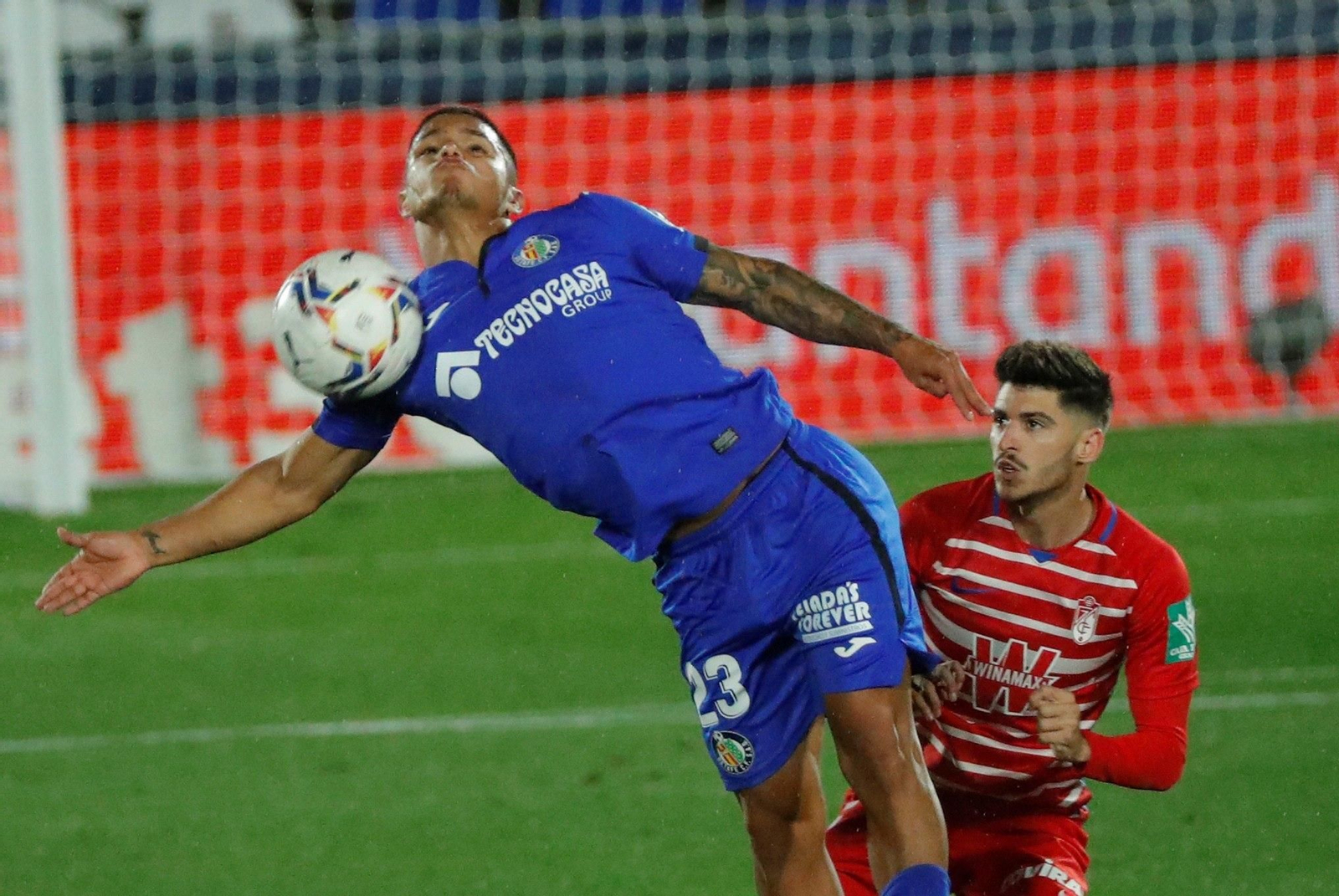 Las fotos de la carrera de Cucho Hernández