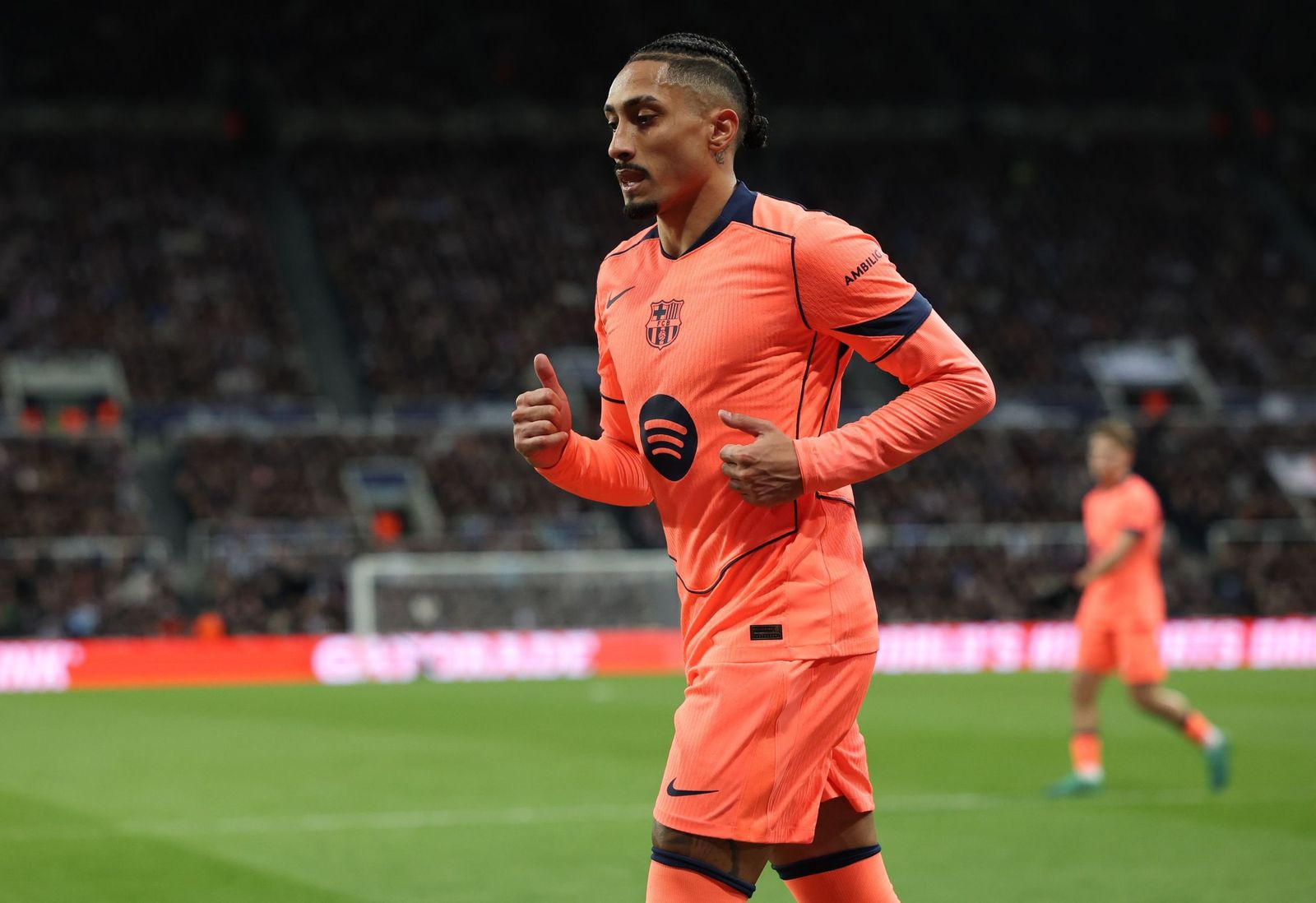 Las fotos del Newcastle-Barcelona