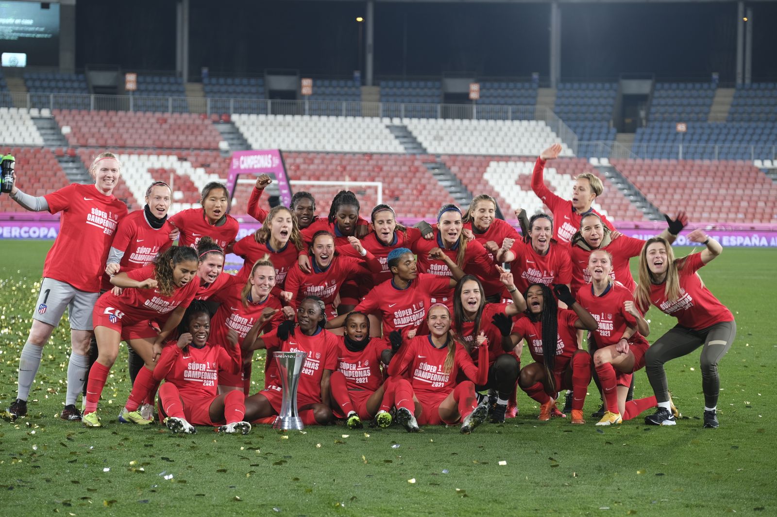 Final Supercopa España Fútbol Femenino. Atlético de Madrid-Levante U.D.