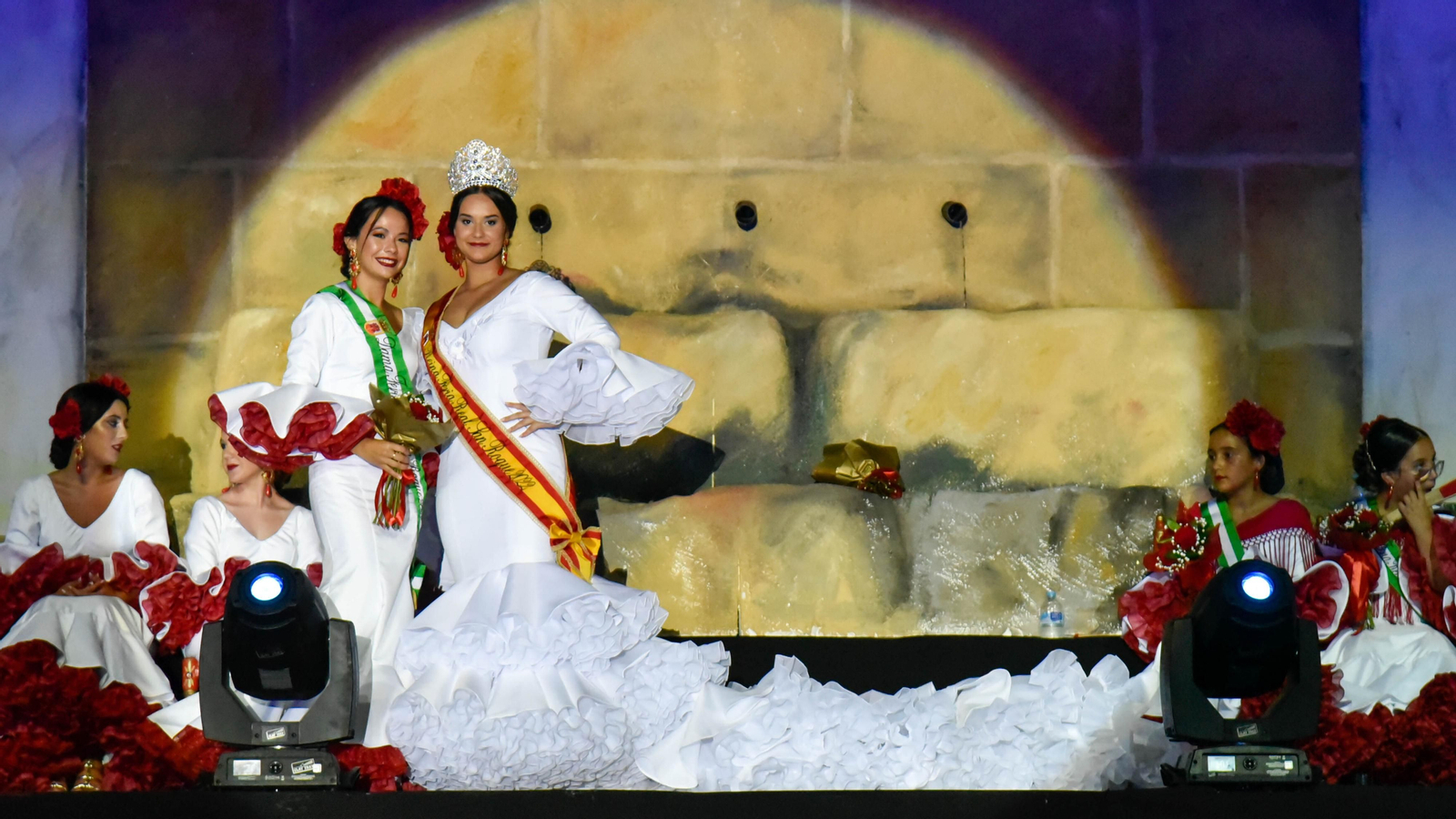 Fotos de la coronación de la Feria Real de San Roque 2022