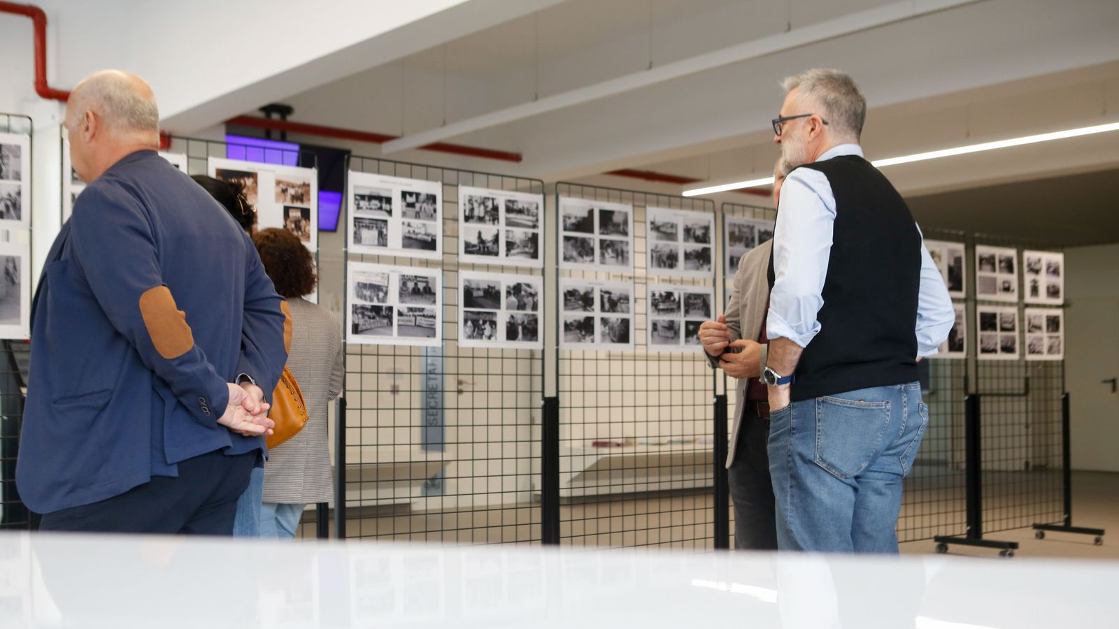Fotos de la exposición y conferencia sobre el movimiento obrero en el Campo de Gibraltar