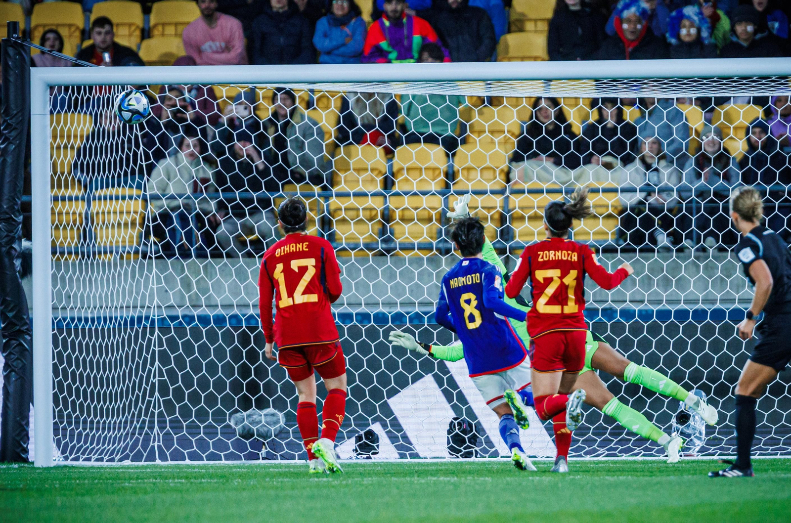 Las fotos de la goleada de Japón a España