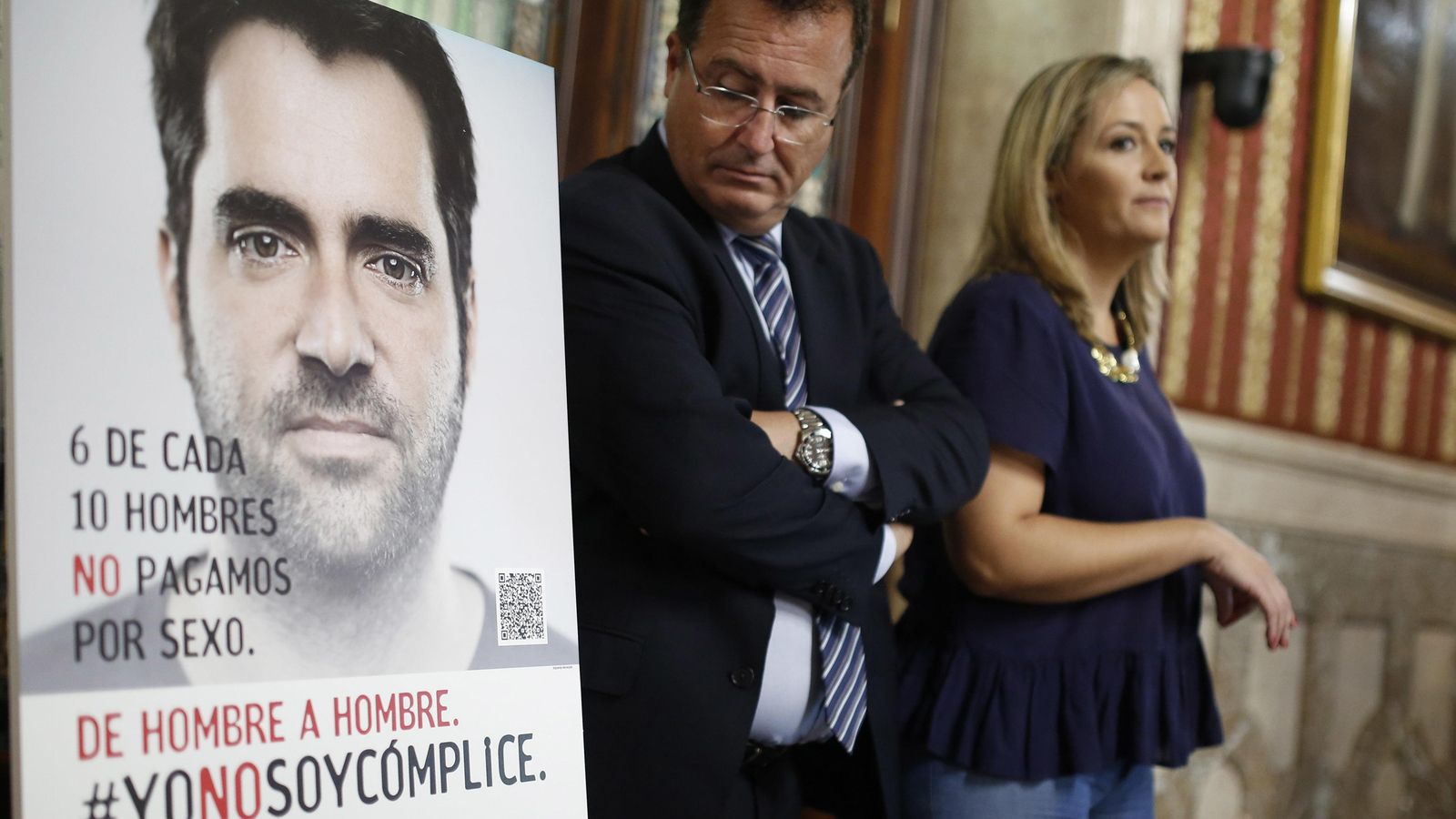 Un momento de la presentación de la campaña #YoNoSoyComplice