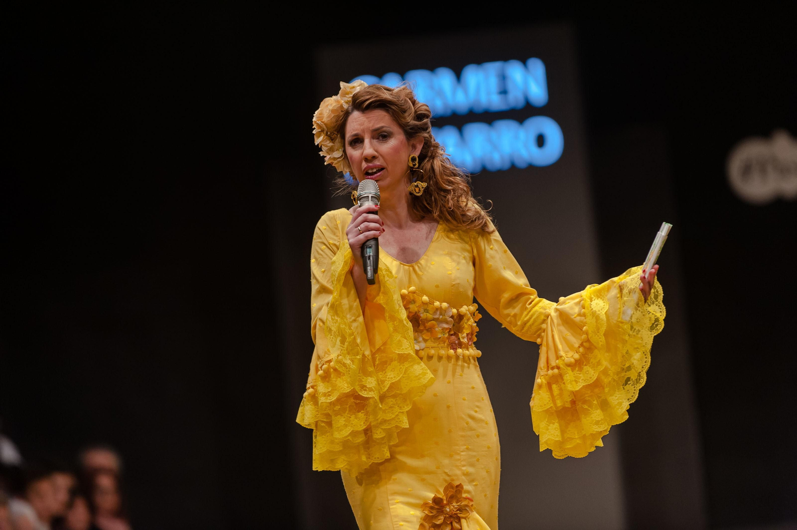 El desfile de Carmen Navarro, en imágenes