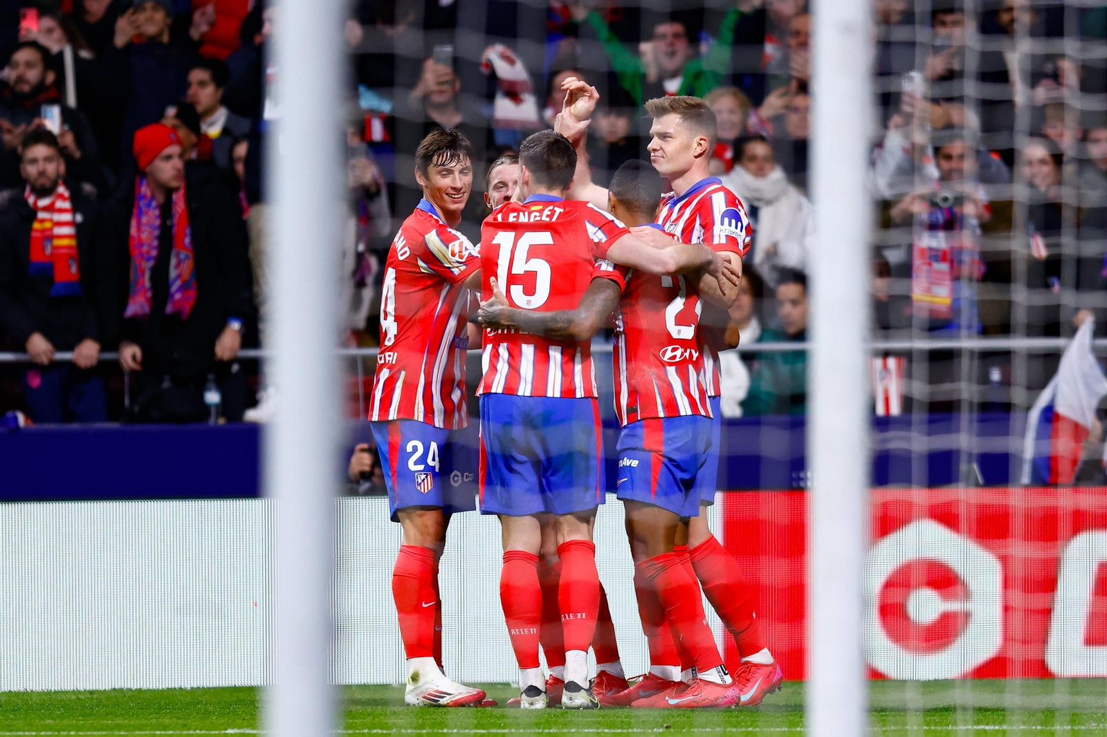 Las fotos de la remontada en el Atlético - Barcelona