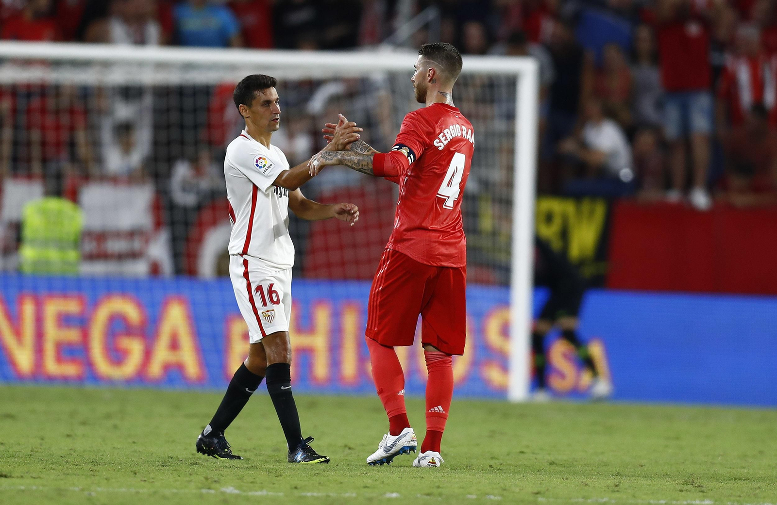 Las imágenes del Sevilla-Real Madrid