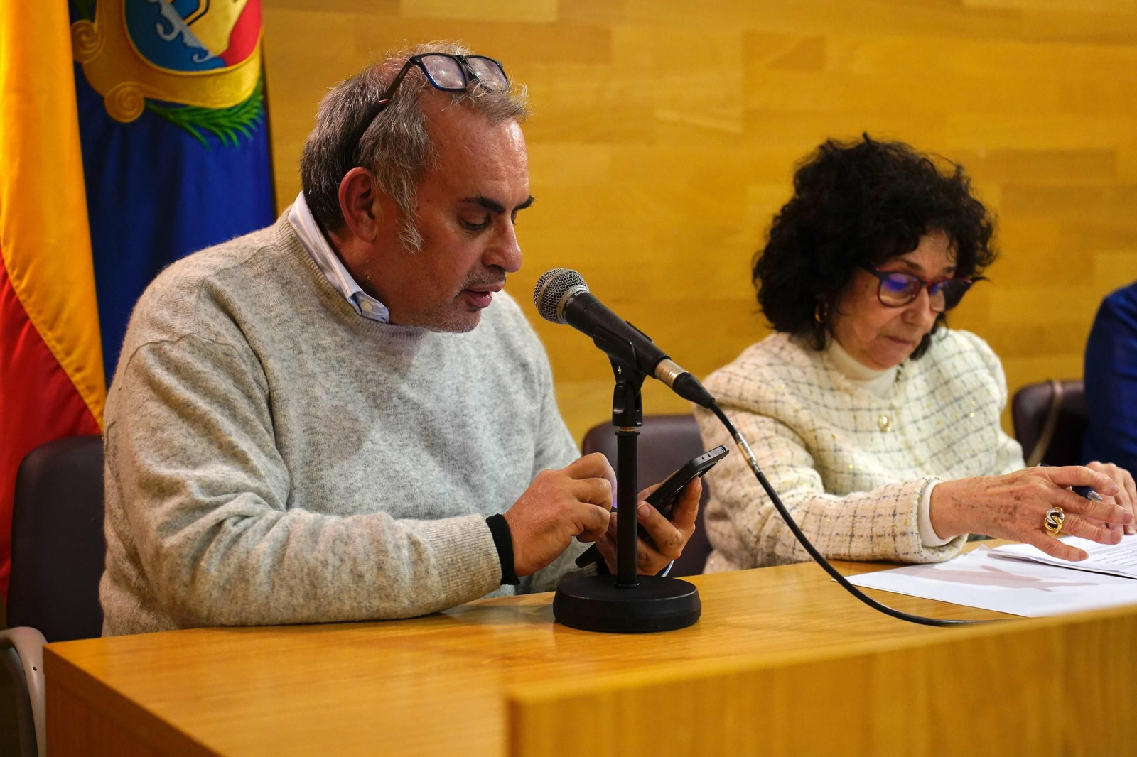 Fotos del homenaje al hispanista Ahmed Mgara