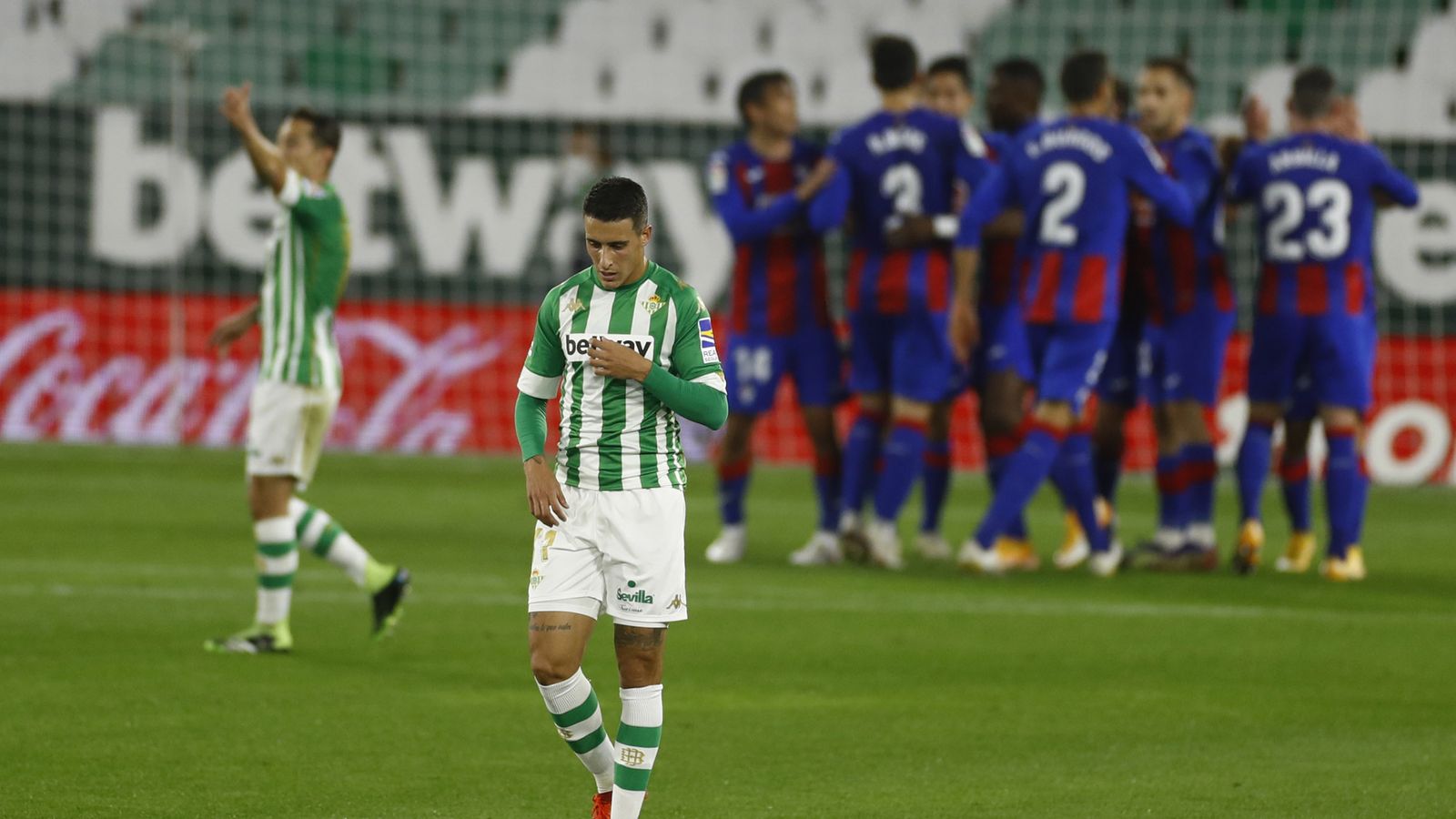 Las imágenes del Betis-Eibar