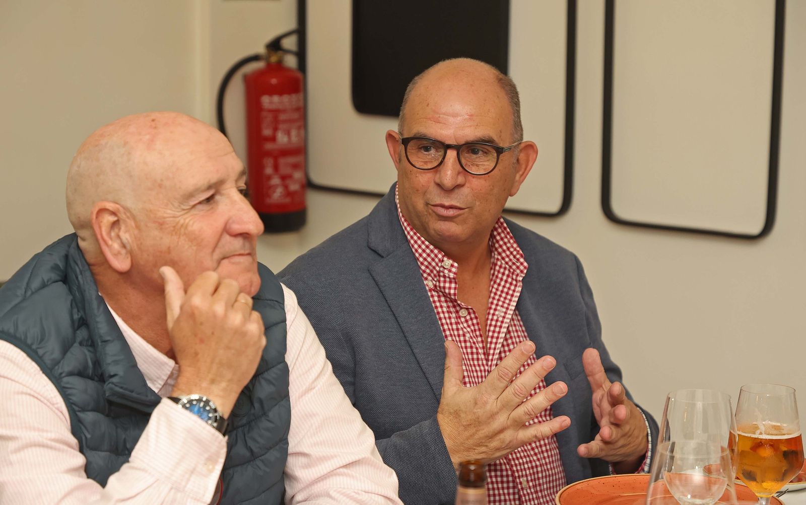 Imágenes de la tertulia de Cuaresma organizada por Europa Sur en La Línea