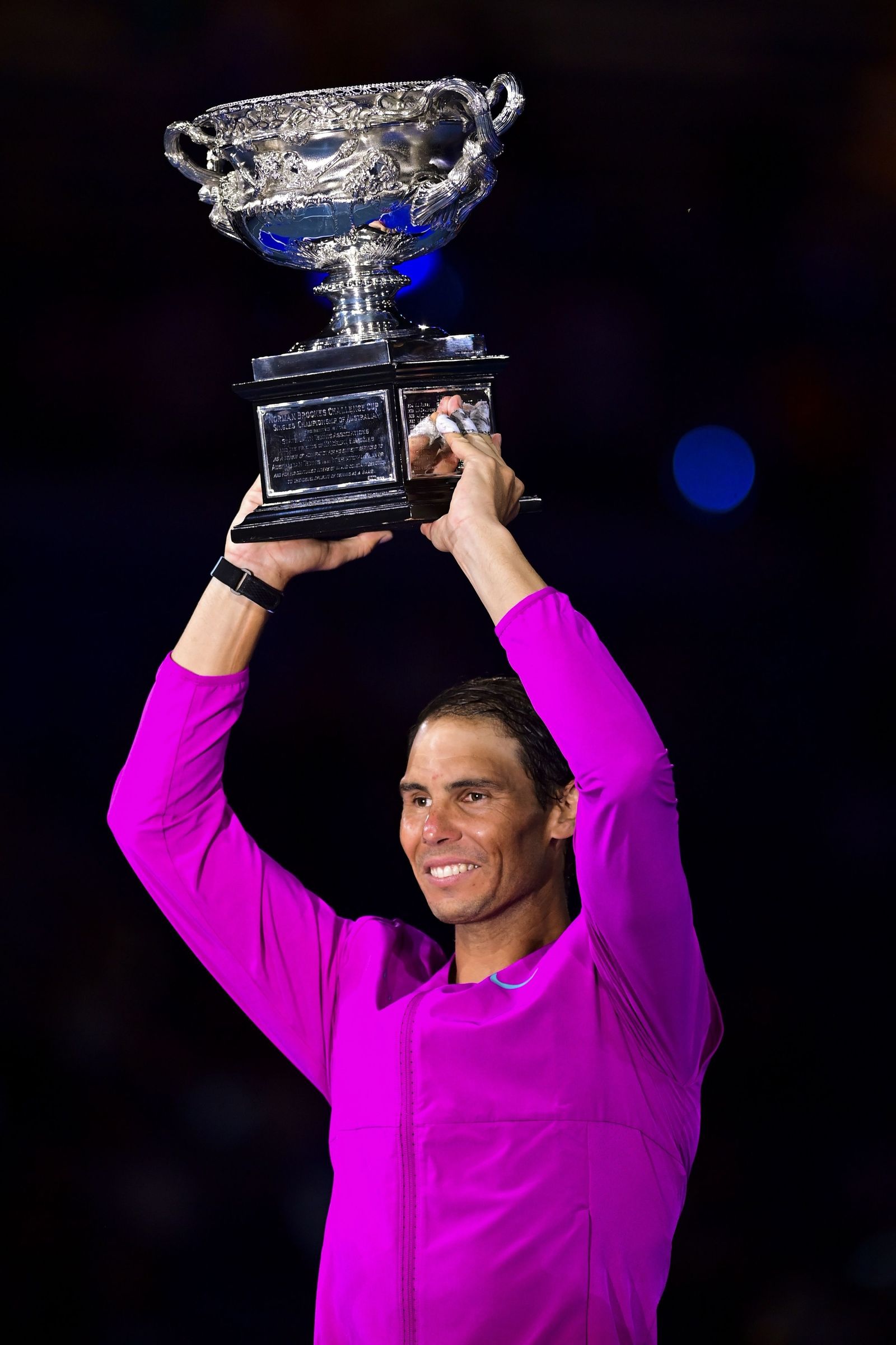 Las imágenes del histórico triunfo de Nadal sobre Medvedev (y 8)