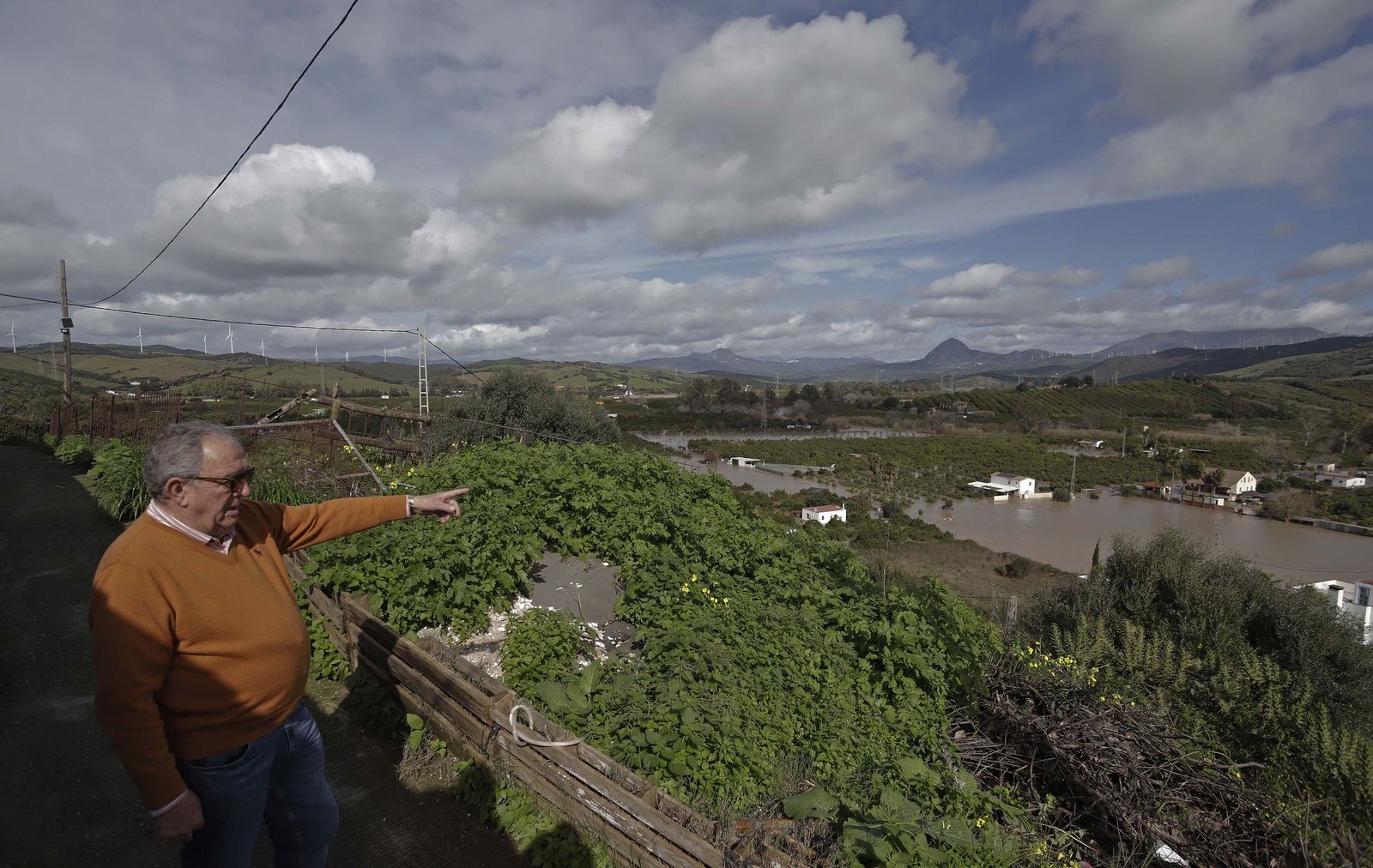 San Martín del Tesorillo después de la borrasca Marta, en imágenes