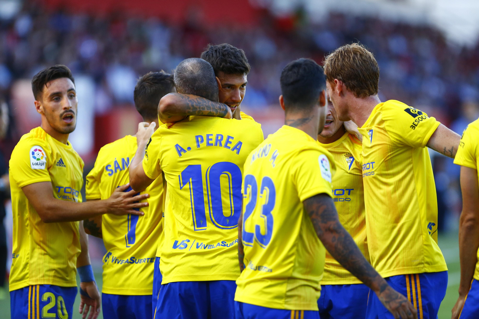 Las imágenes del Mirandés-Cádiz