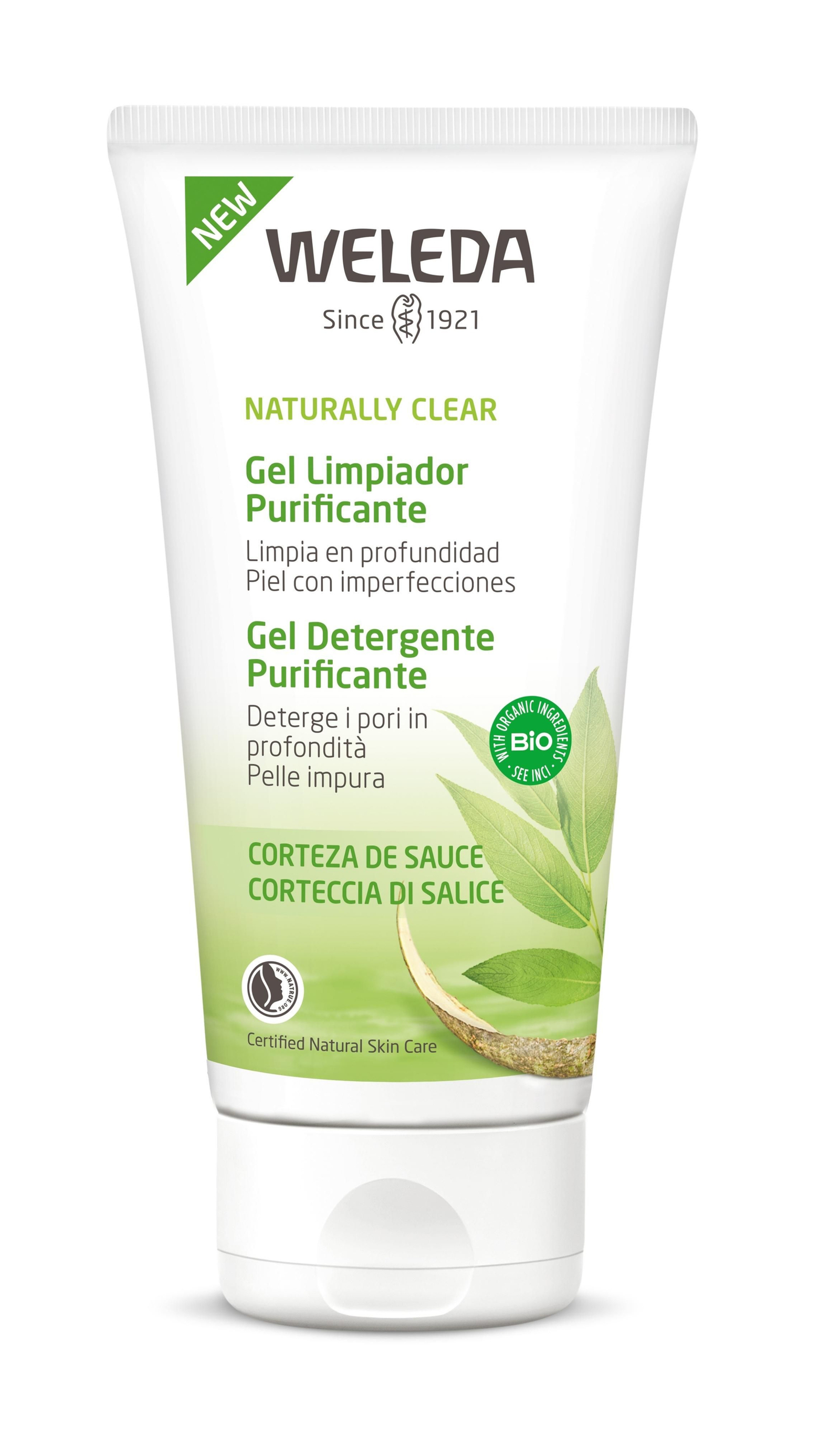 Gel limpiador purificante WELEDA