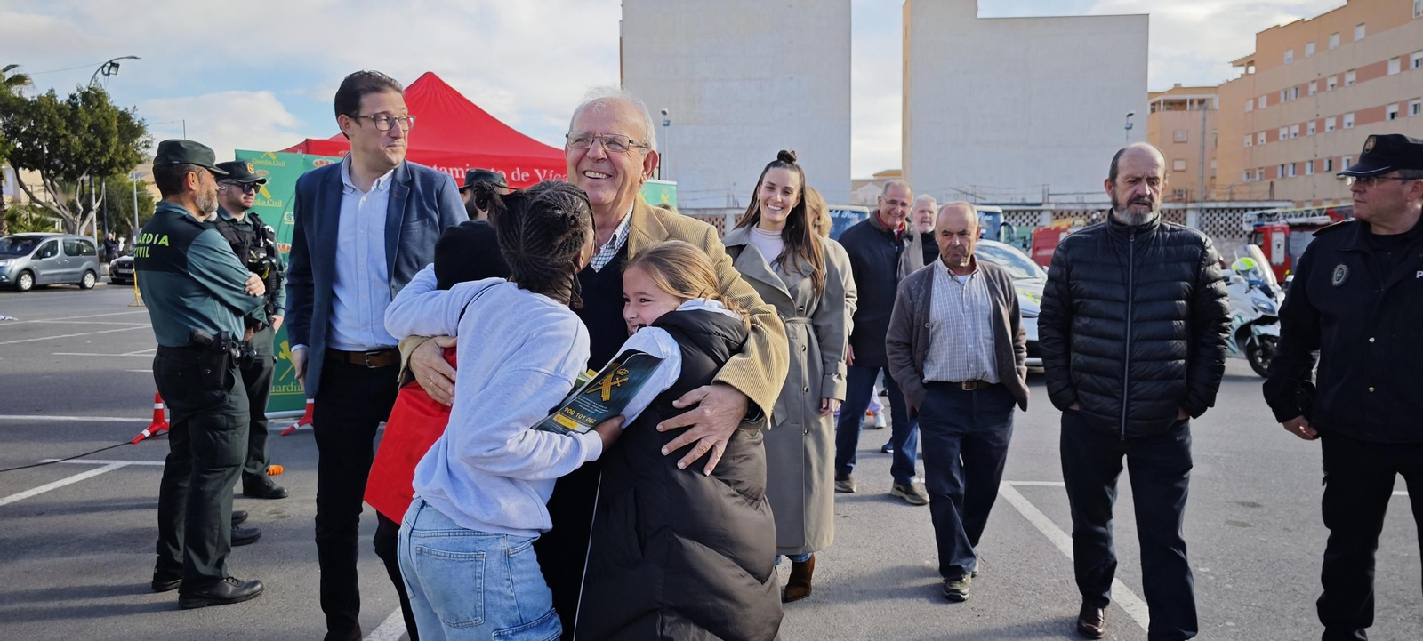 Vícar se convierte en un 'parque temático' de la seguridad para fomentar la prevención