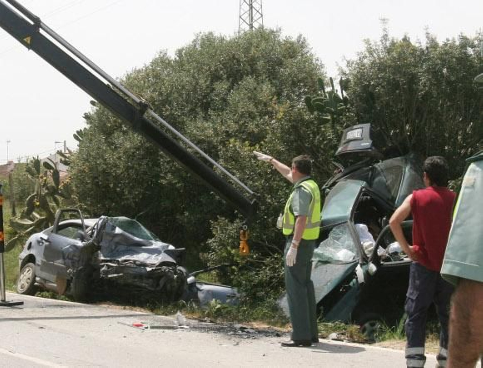 Un muerto y un herido grave en un accidente de tráfico entre Jerez y La Barca
