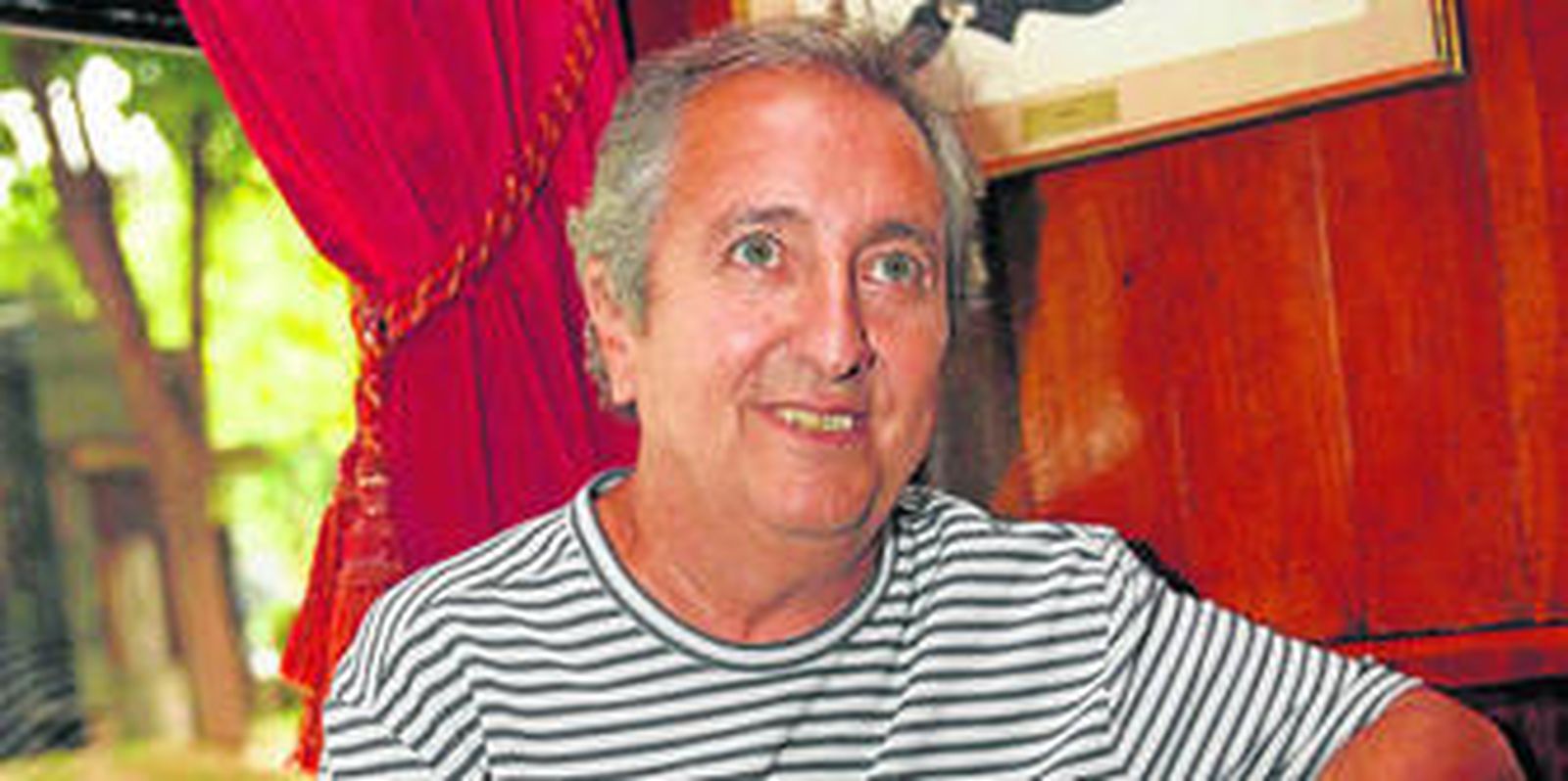 José Antonio Garriga Vela, ayer, en el Café Gijón de Madrid.