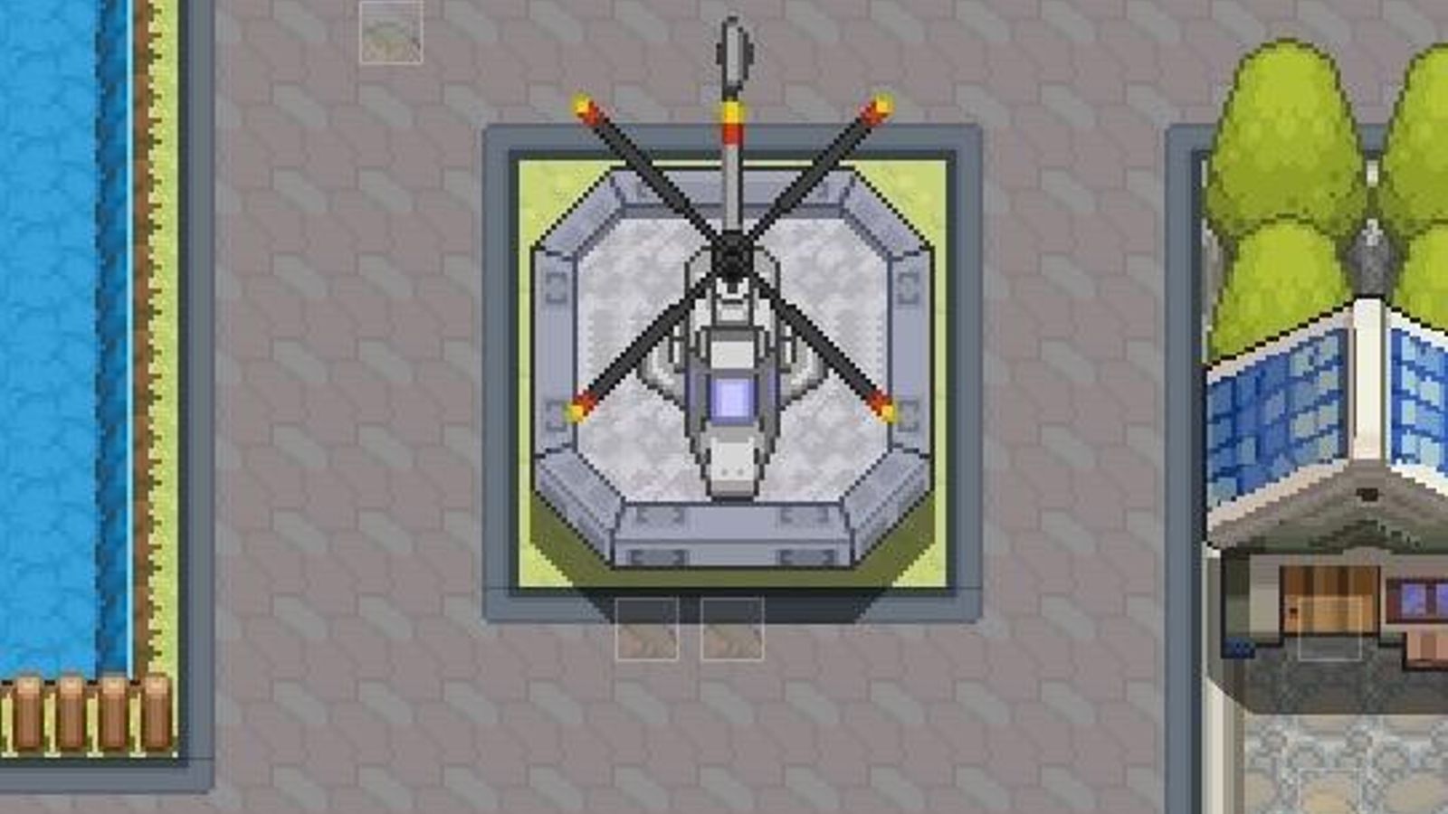 Monumento a la Aviación Española presente en el mapa de la ciudad del videojuego