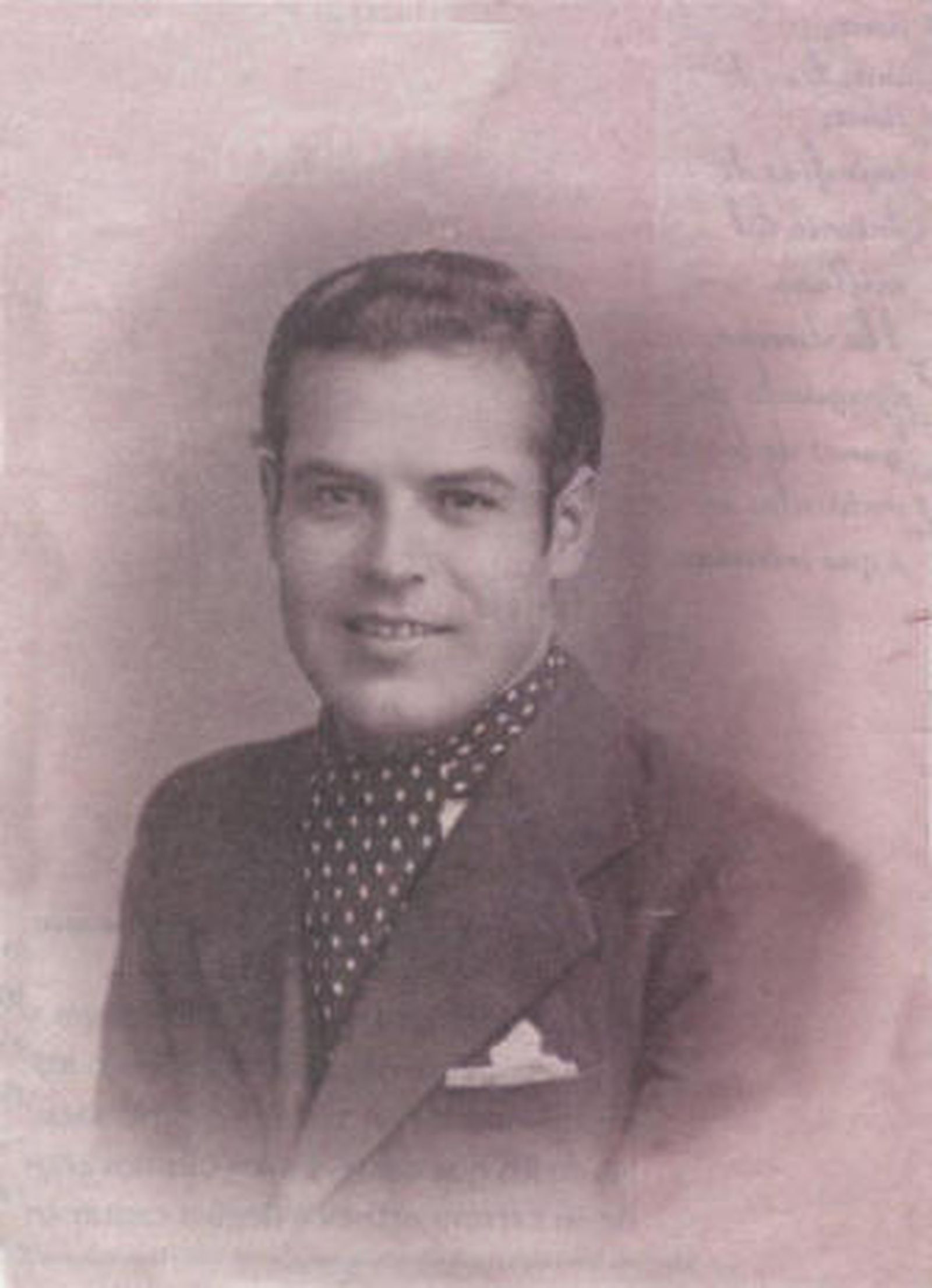 Una imagen juvenil de Pepe Aznalcóllar.