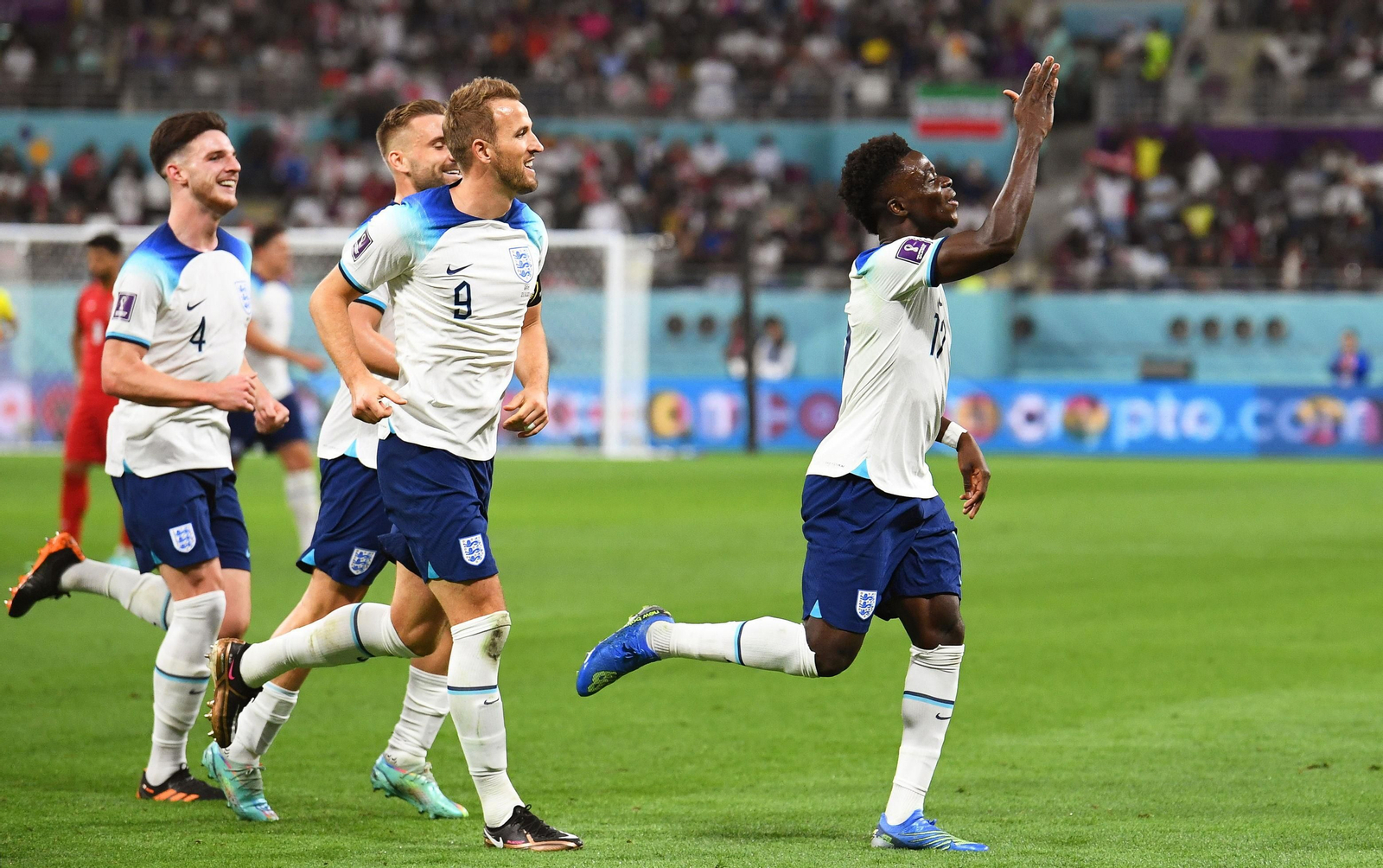 Las imágenes del Inglaterra-Irán del Mundial