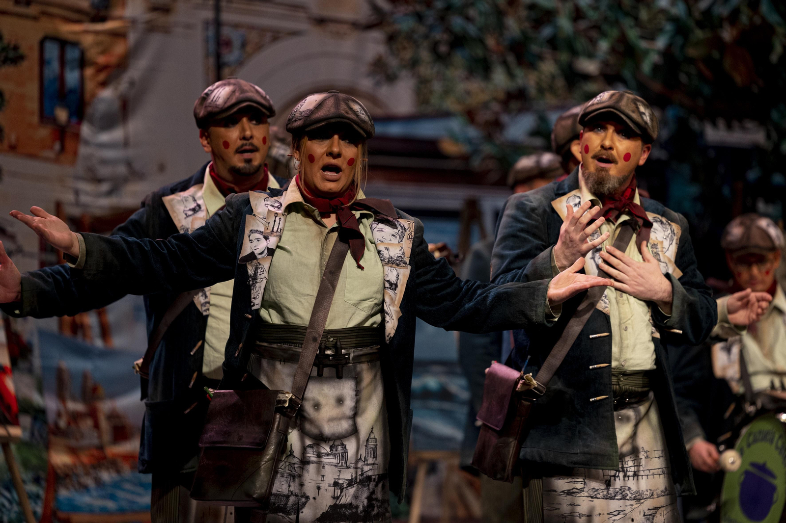 Comparsa 'Los retratistas'