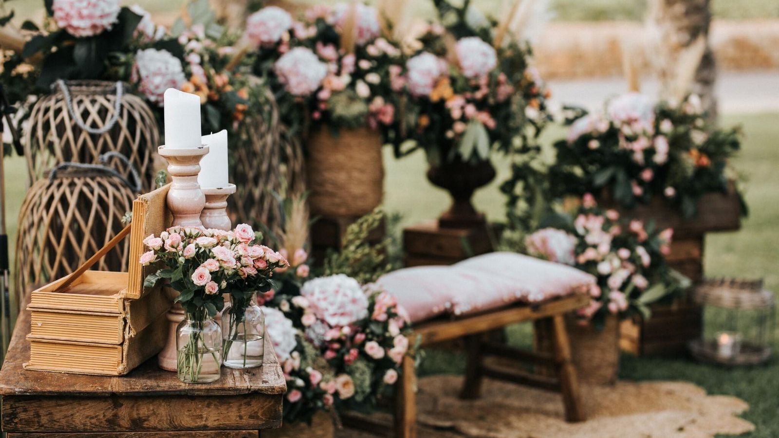 Las bodas al aire libre serán una tendencia. Las bodas al aire libre serán una tendencia.