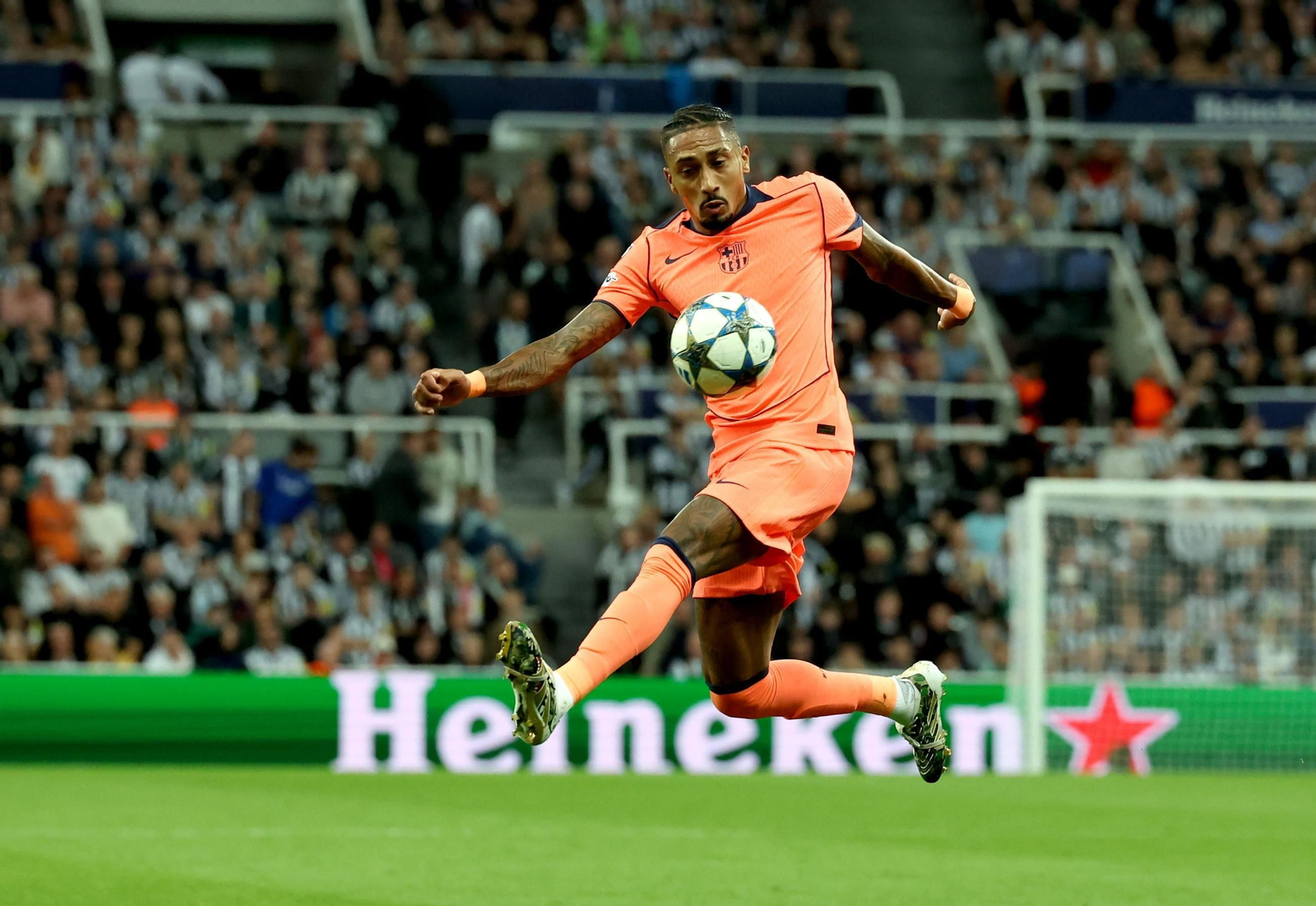 Las fotos del Newcastle - Barcelona