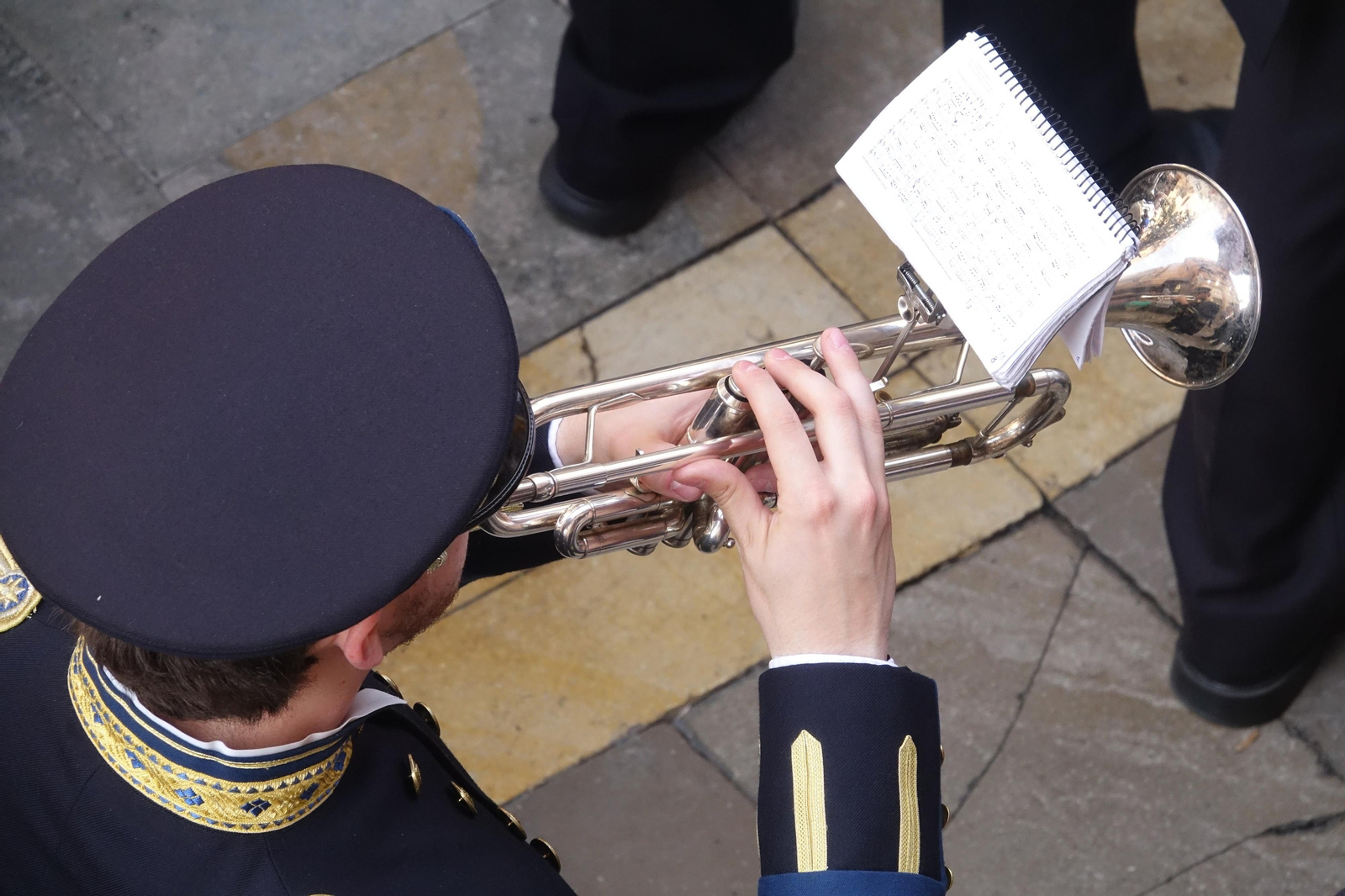 La Sagrada Cena en el Jueves Santo de Málaga, en fotos