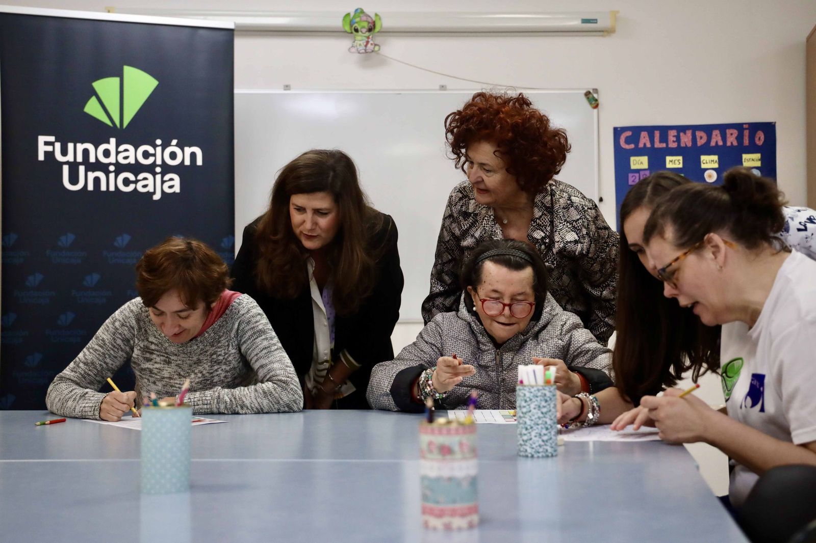 Fundación Unicaja apoya un proyecto de estimulación cognitiva para personas con discapacidad intelectual en Rincón de la Victoria
