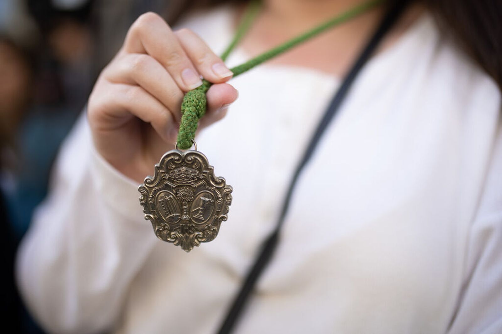 Medalla de la Archicofradía de Vera+Cruz.