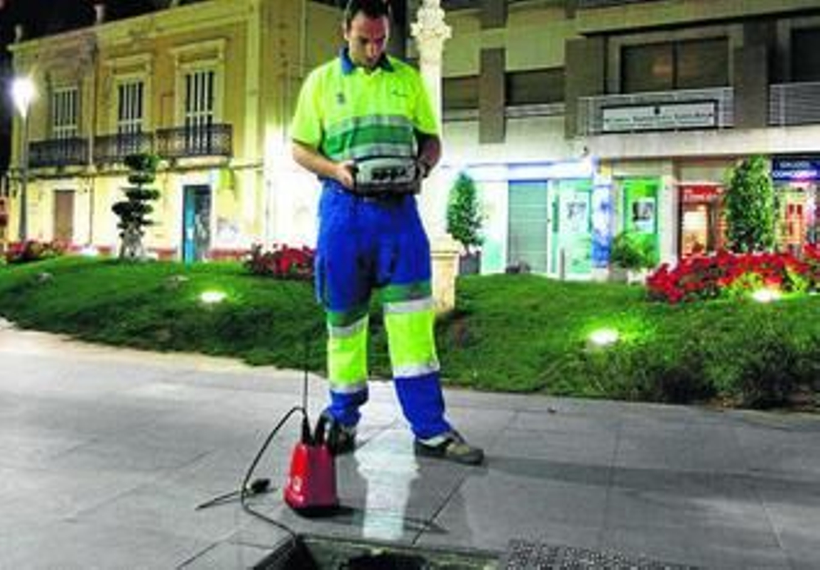 Localizador de fuga con correlador.