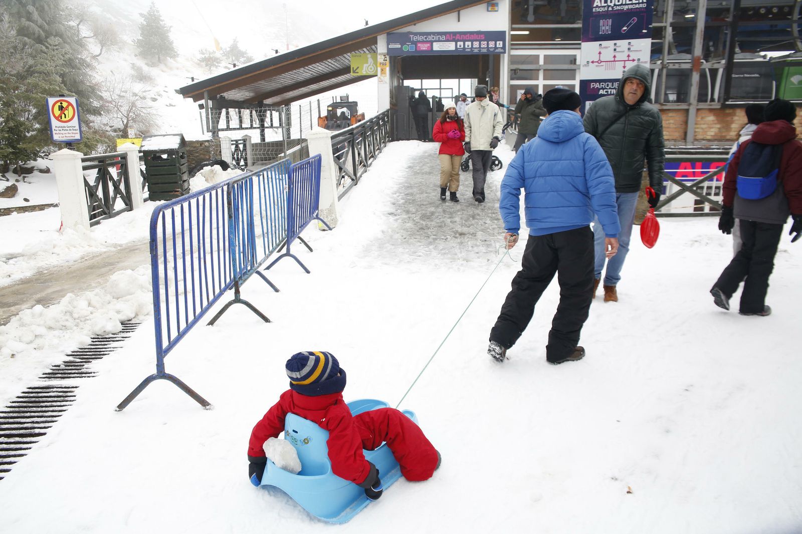 Todas las imágenes del estreno de la temporada de esquí en Sierra Nevada
