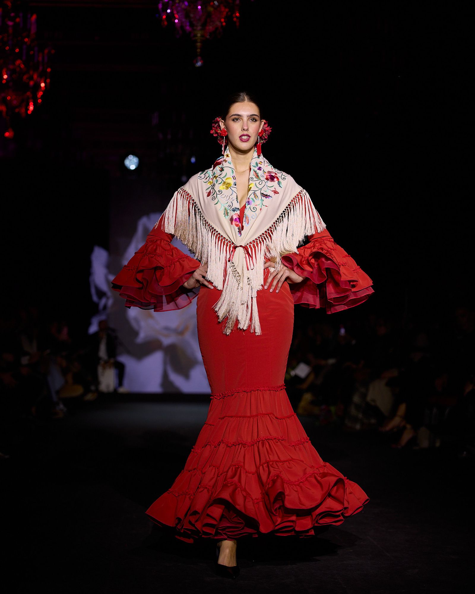 El desfile de Cátedra Internacional de Moda Flamenca Flamentex en We Love Flamenco 2026, todas las fotos