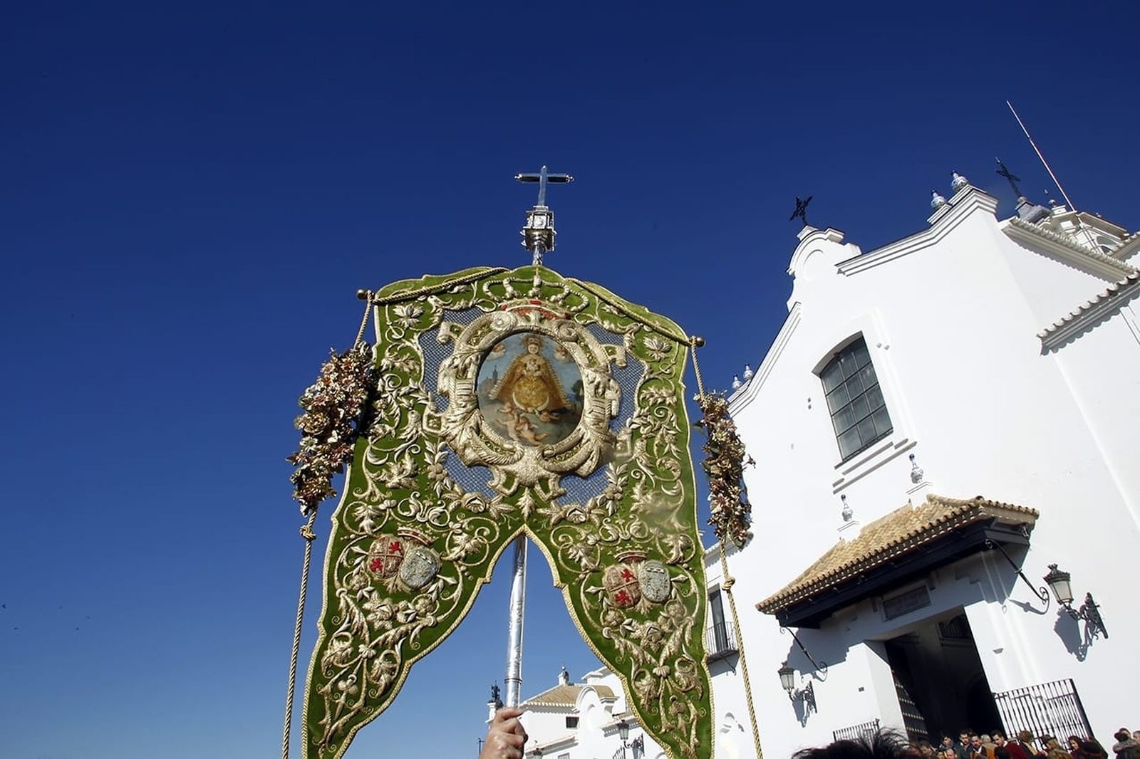 Hermandad de Triana en la aldea almonteña.
