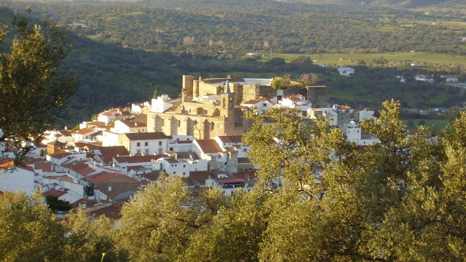 El castillo de Aroche.