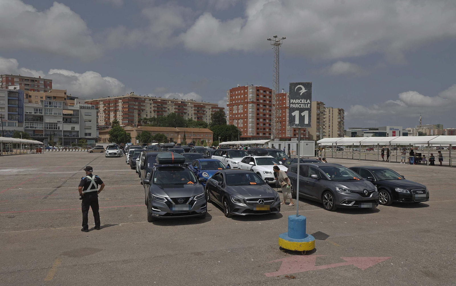 Fotos del primer domingo de agosto en la Operación Paso del Estrecho en Algeciras