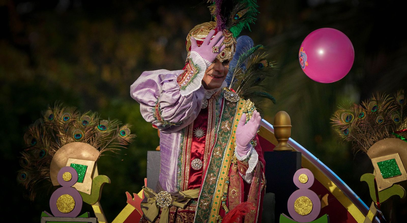 Imágenes de la cabalgata de Reyes Magos en Jerez