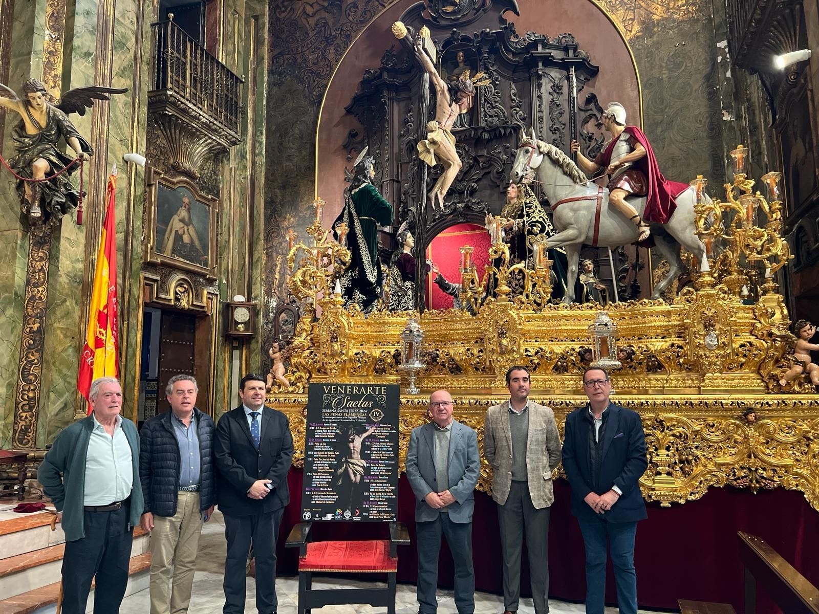 Presentación del Ciclo 'Venerarte con Saetas', dedicado a la Hermandad de la Lanzada.
