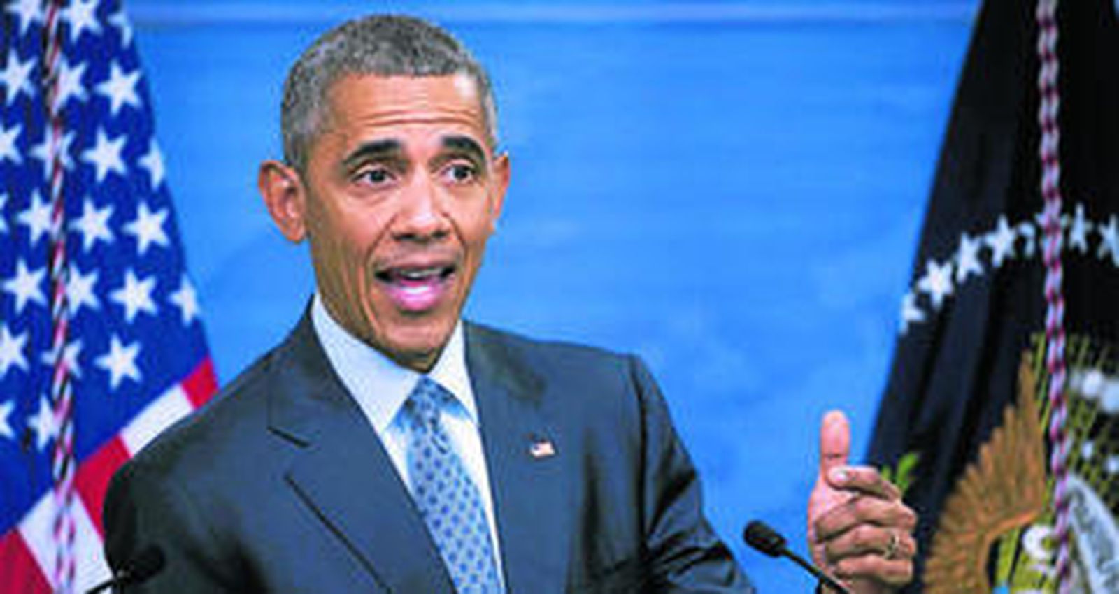 El presidente de EEUU, Barack Obama, ofreció una rueda de prensa antes de las vacaciones para hacer un balance sobre su mandato.