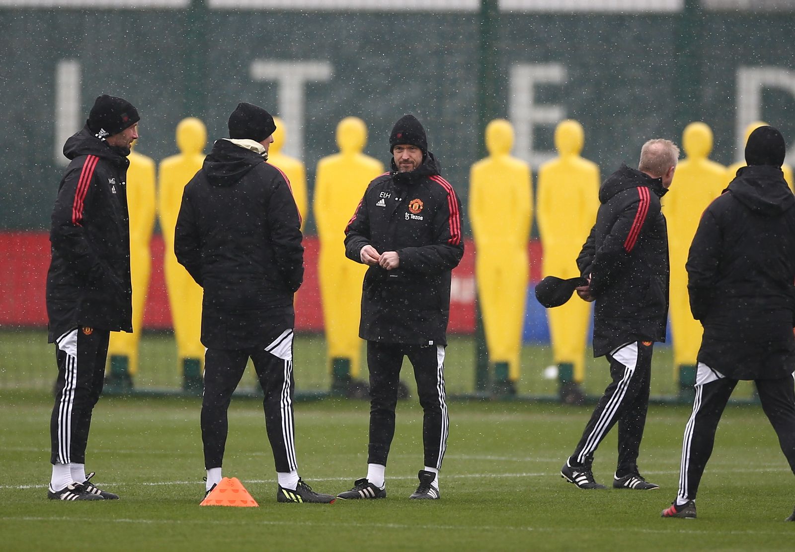 Las fotos previas del Manchester United - Betis